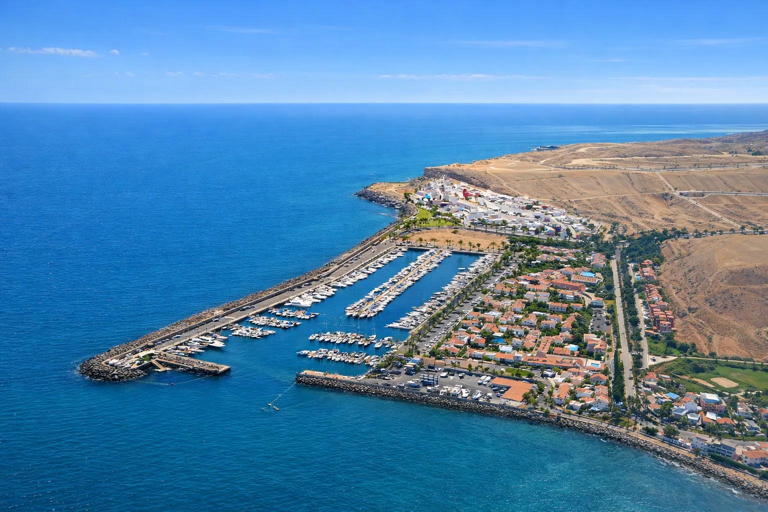 Pasito Blanco, Gran Canaria — Privat marina-liv med eksklusivitet, ro og en rolig luksuriøs boligfølelse.